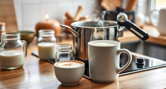 homemade milk frothing methods