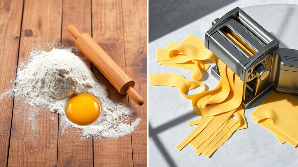 homemade pasta gluten development