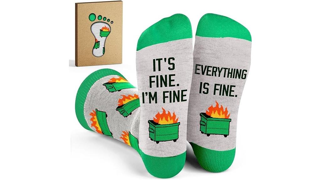 humorous coworker sock gifts