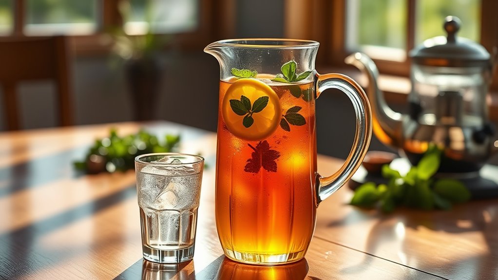 ideal methods for chilled tea