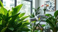 impact of houseplants on air