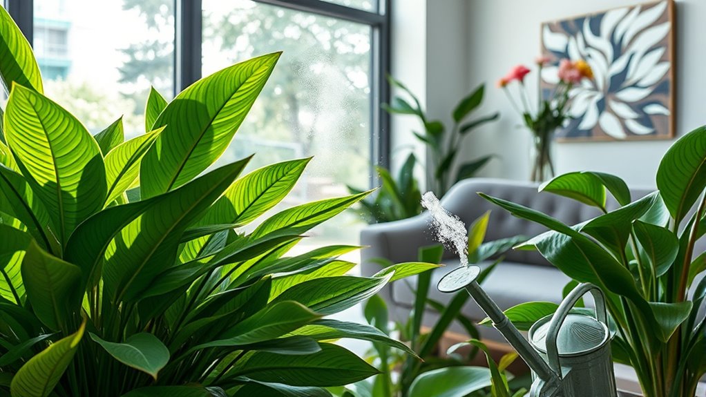 impact of houseplants on air