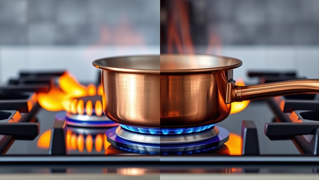 induction heats faster precisely