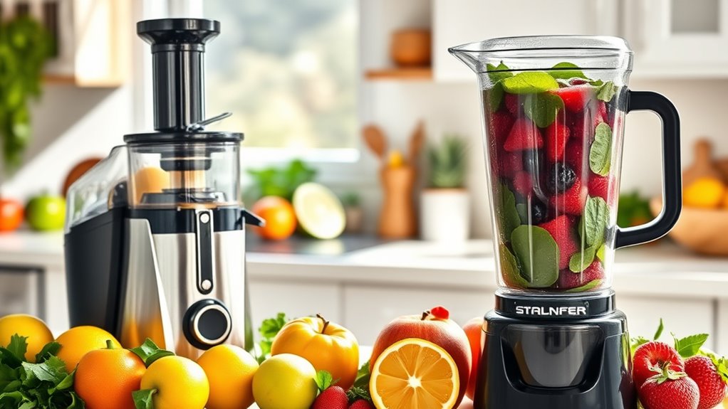 juicing vs blending benefits