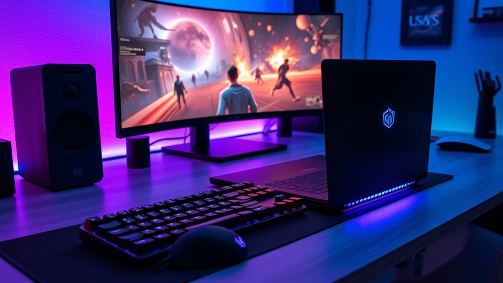 key gaming laptop factors