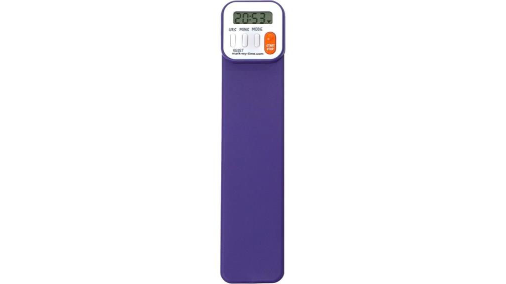kids digital bookmark timer