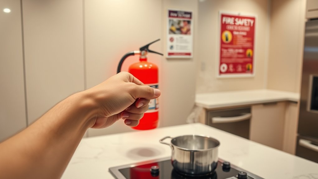 kitchen fire safety tips