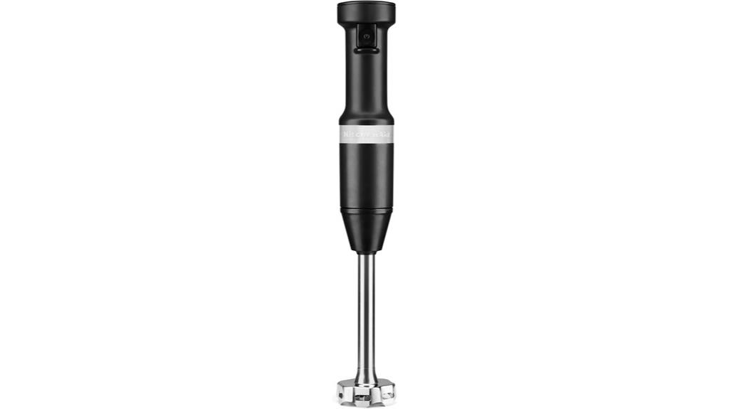 kitchenaid matte black hand blender