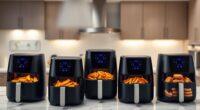 large family air fryers