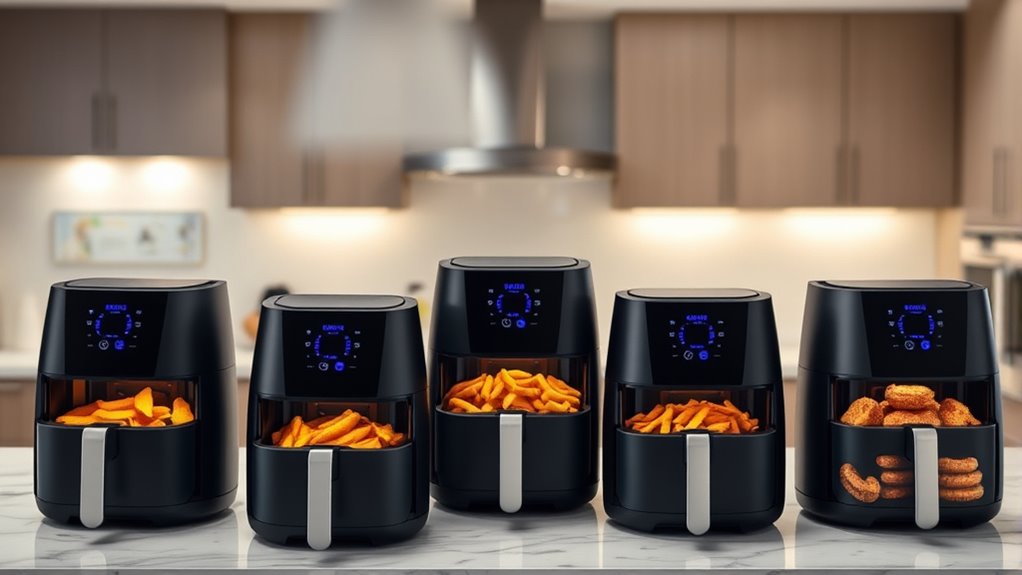 large family air fryers