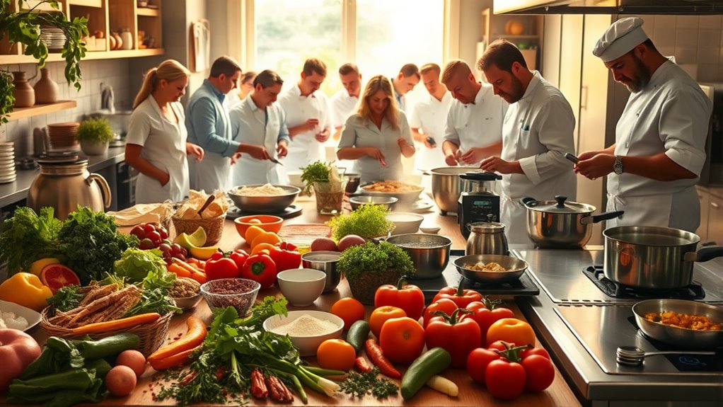 large scale recipe preparation