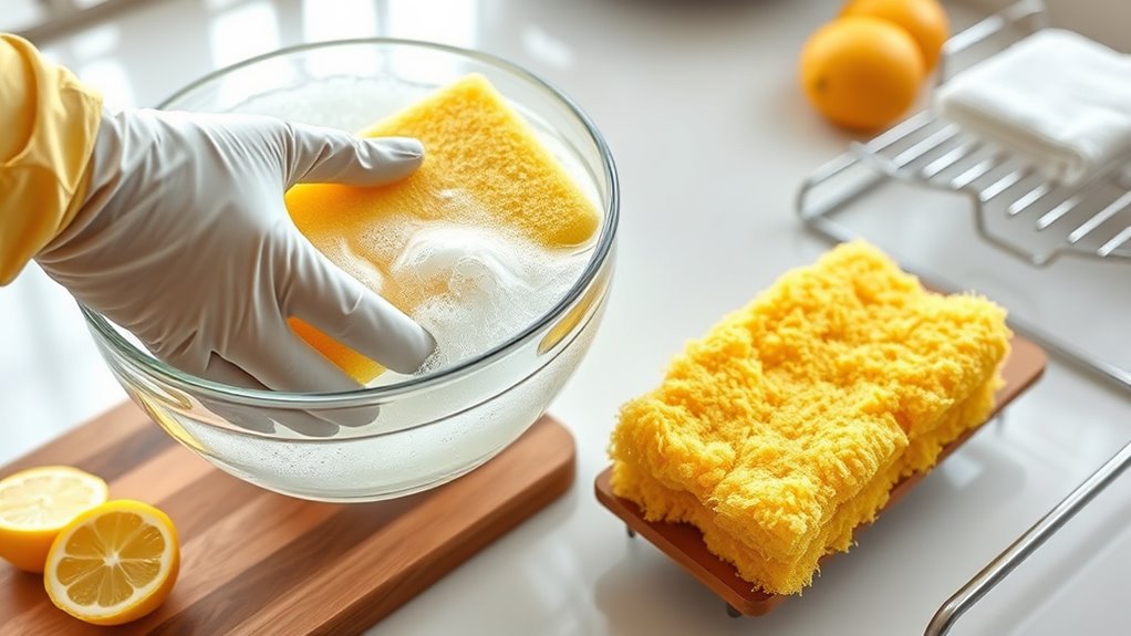 maintain clean kitchen tools