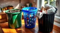 manage kitchen waste properly