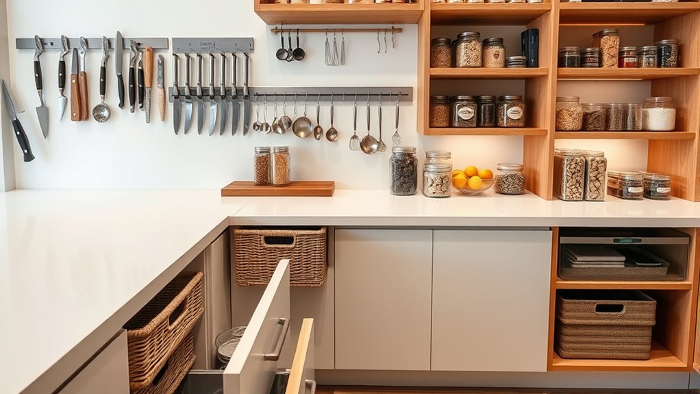 maximize vertical hidden storage