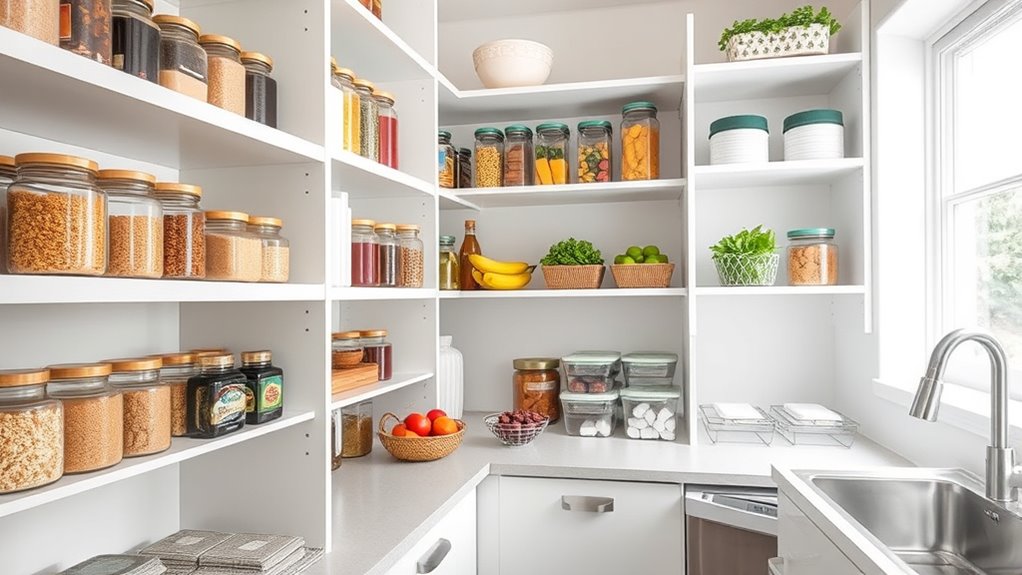 maximize vertical storage space