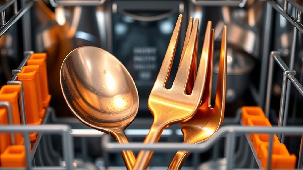 metal reactions to dishwasher use