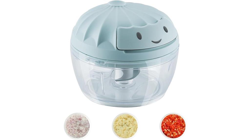 mini manual garlic chopper