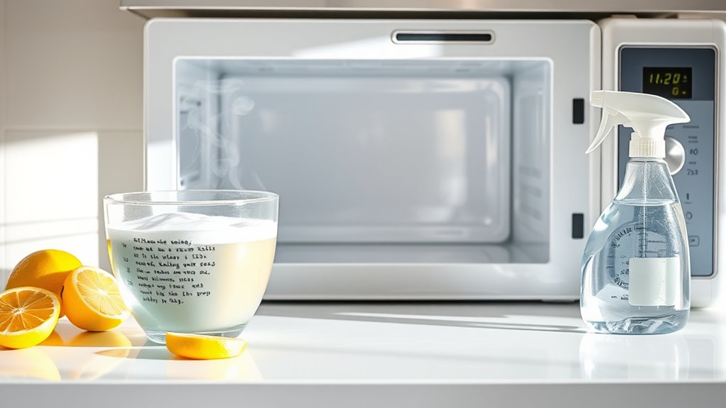 natural microwave cleaning tips