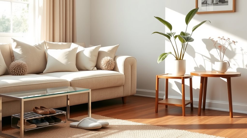 no shoes indoor dust reduction