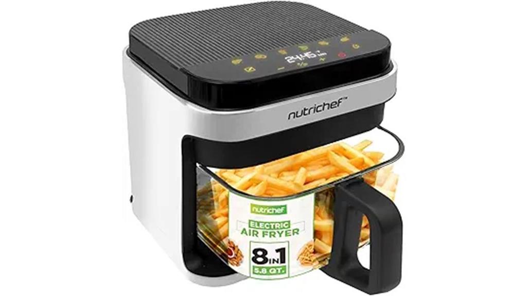 nutrichef air fryer