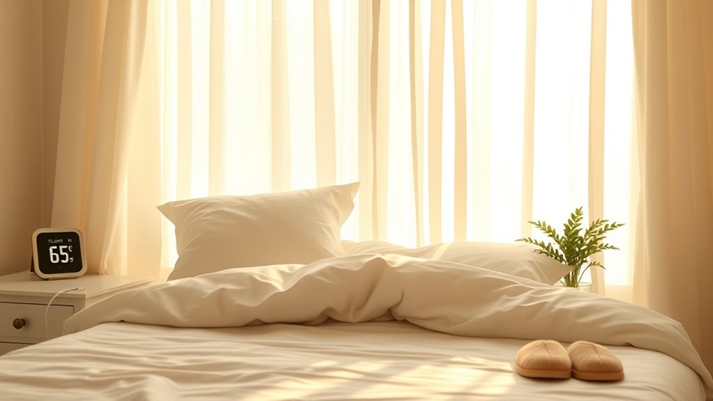 optimal sleep temperature tips
