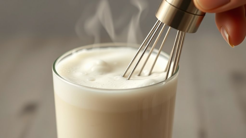 perfect milk frothing technique