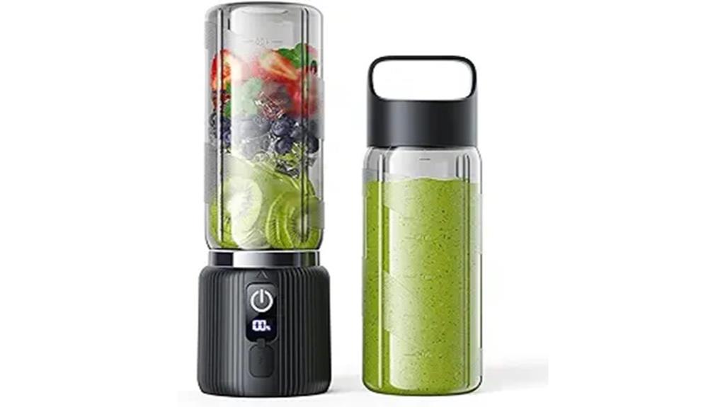 portable blender with led