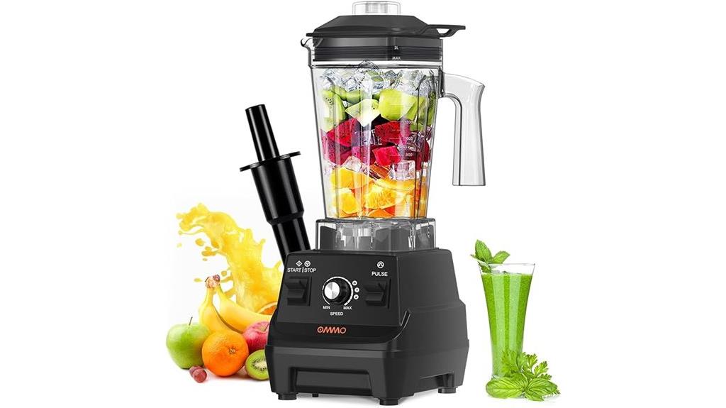 powerful 1800w stainless blender