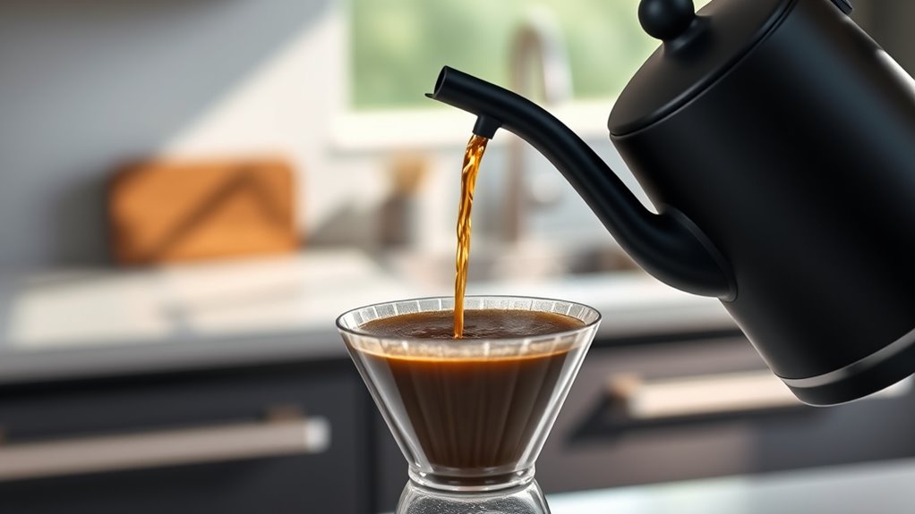 precise pour control features