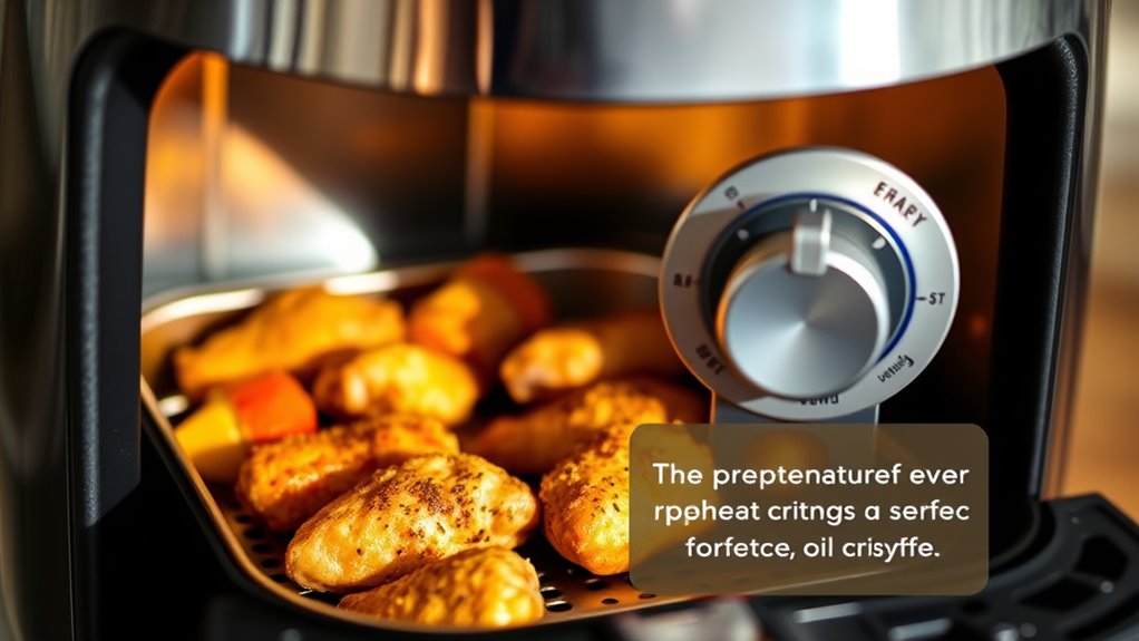 preheat for even cooking