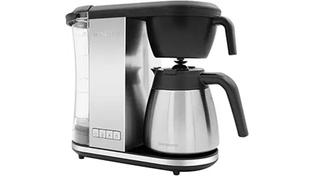 premium 8 cup drip coffee brewer