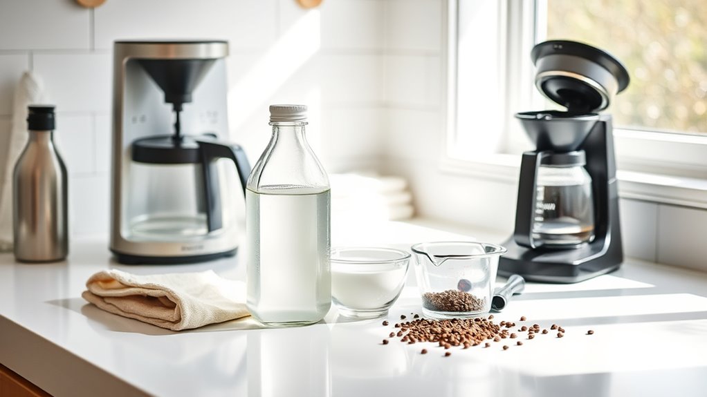 prepare workspace and supplies