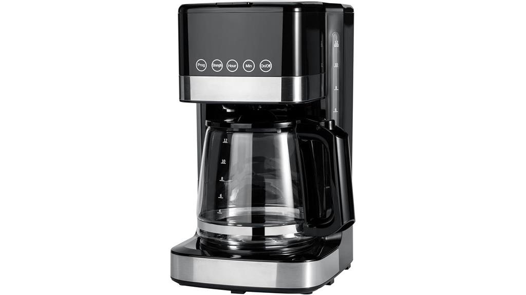 programmable 12 cup coffee maker