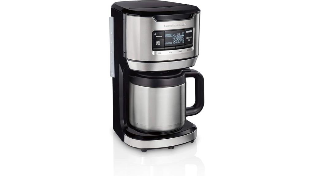 programmable thermal coffee maker