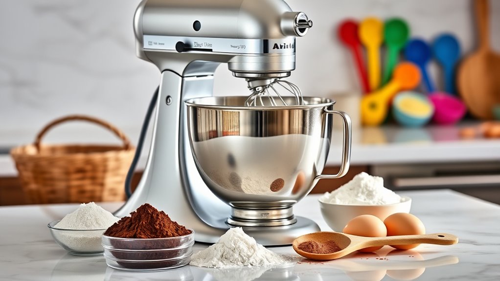 proper mixer attachment use