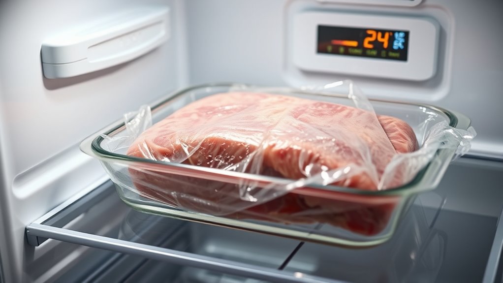 proper refrigerator thawing practices