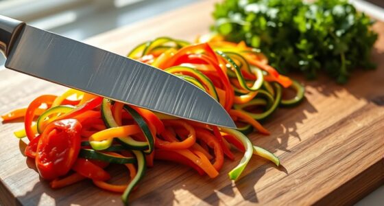 proper vegetable chopping technique
