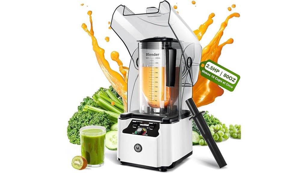 quiet blender 15 speeds