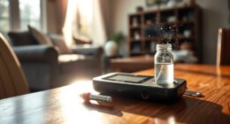 radon testing in homes