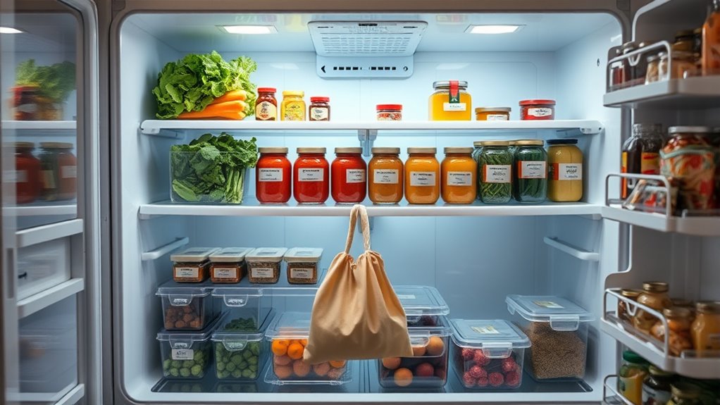 regular fridge decluttering routine