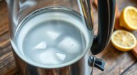 remove limescale from kettle