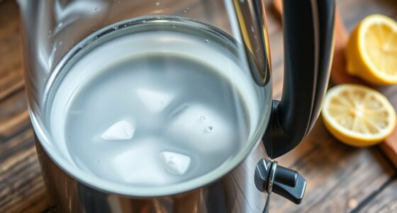 remove limescale from kettle