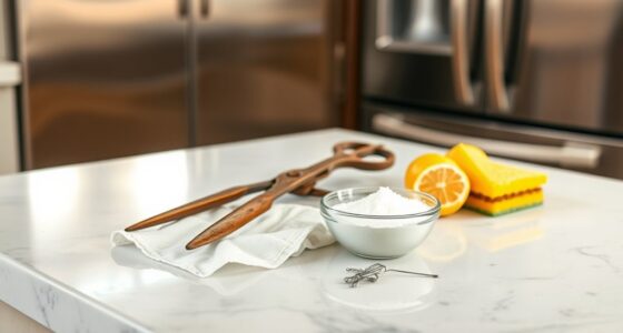 remove rust from kitchen tools