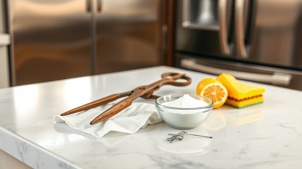 remove rust from kitchen tools