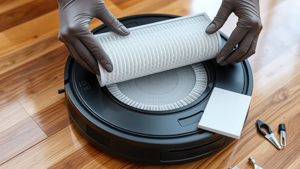 replace and maintain filters