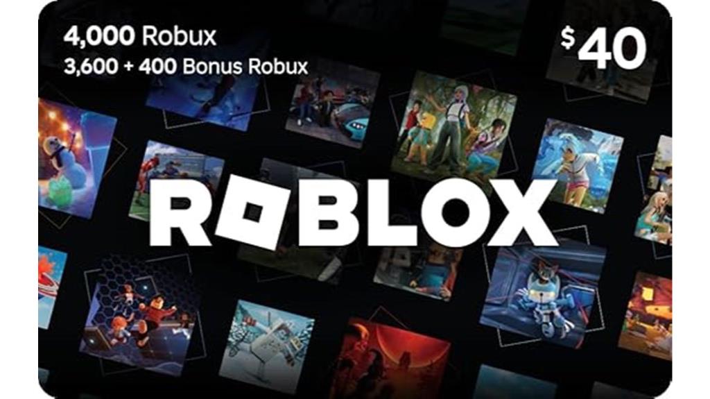 roblox 4000 robux gift