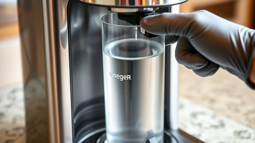 run vinegar water cycle