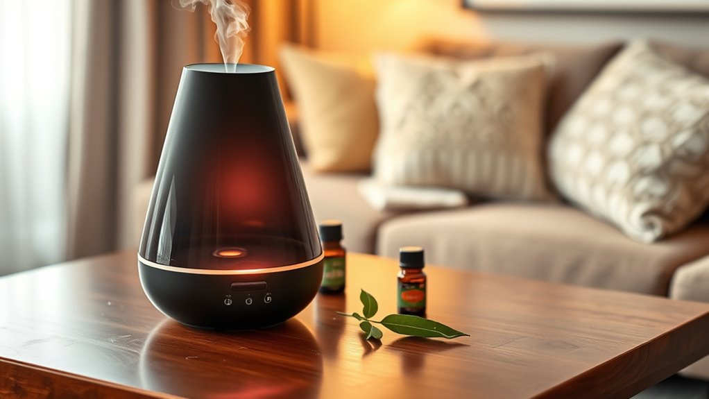 safe essential oil humidifying