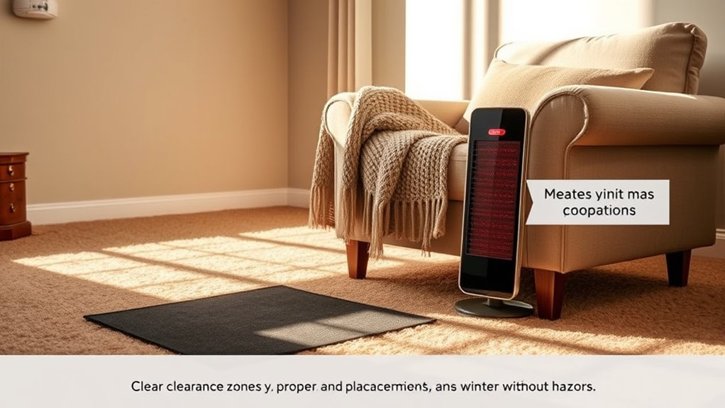 safe space heater usage