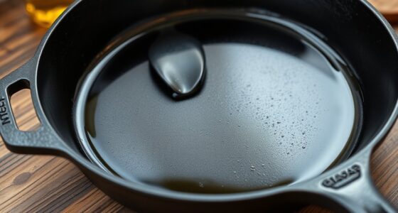 seasoning and maintaining cast iron